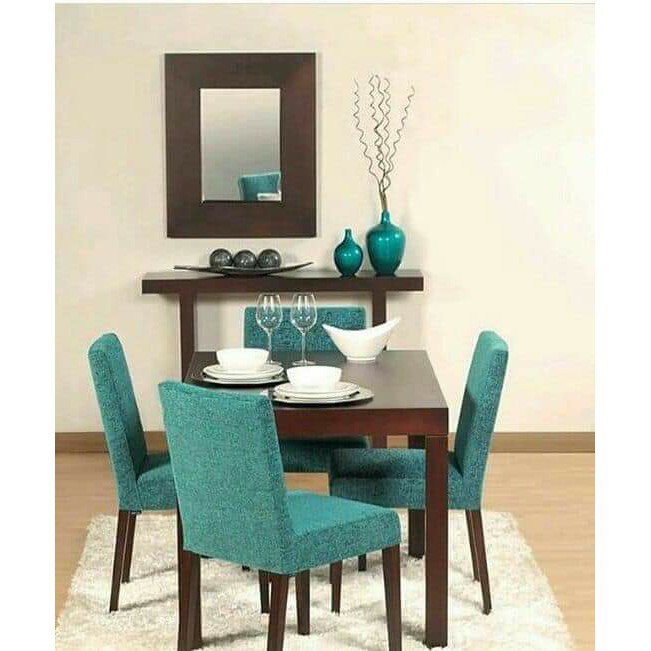 Meja makan Sederhana 4 Kursi + Meja Mebel Jepara Asli Harga Terjangkau |  Shopee Indonesia