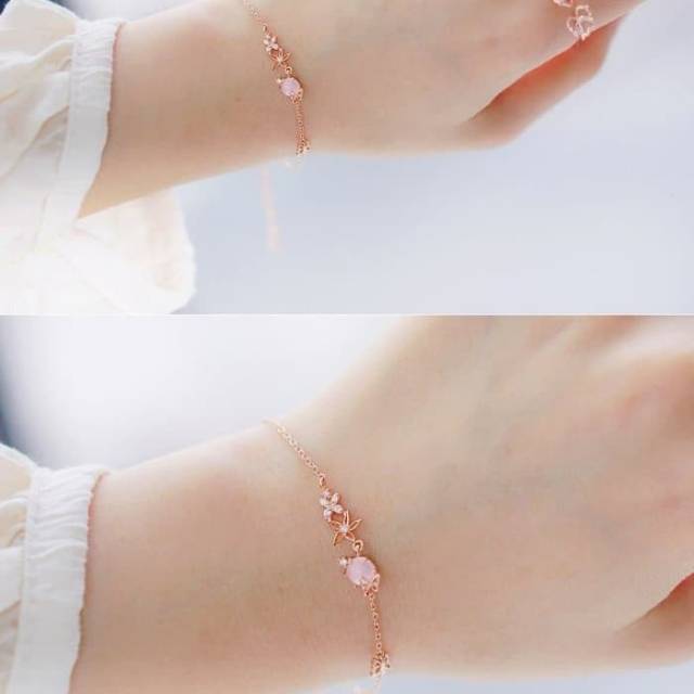 WINGBLING - GELANG TANGAN BUNGA SESUAI BULAN LAHIR | Shopee Indonesia