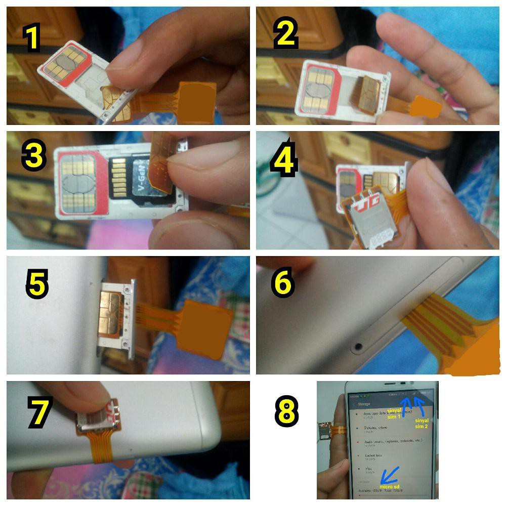 Converter Adapter Dual SIM Card Hybrid Aktivator (Nano SIM)  (Xiaomi/Asus/Meizu/Infinix/Samsung) | Shopee Indonesia