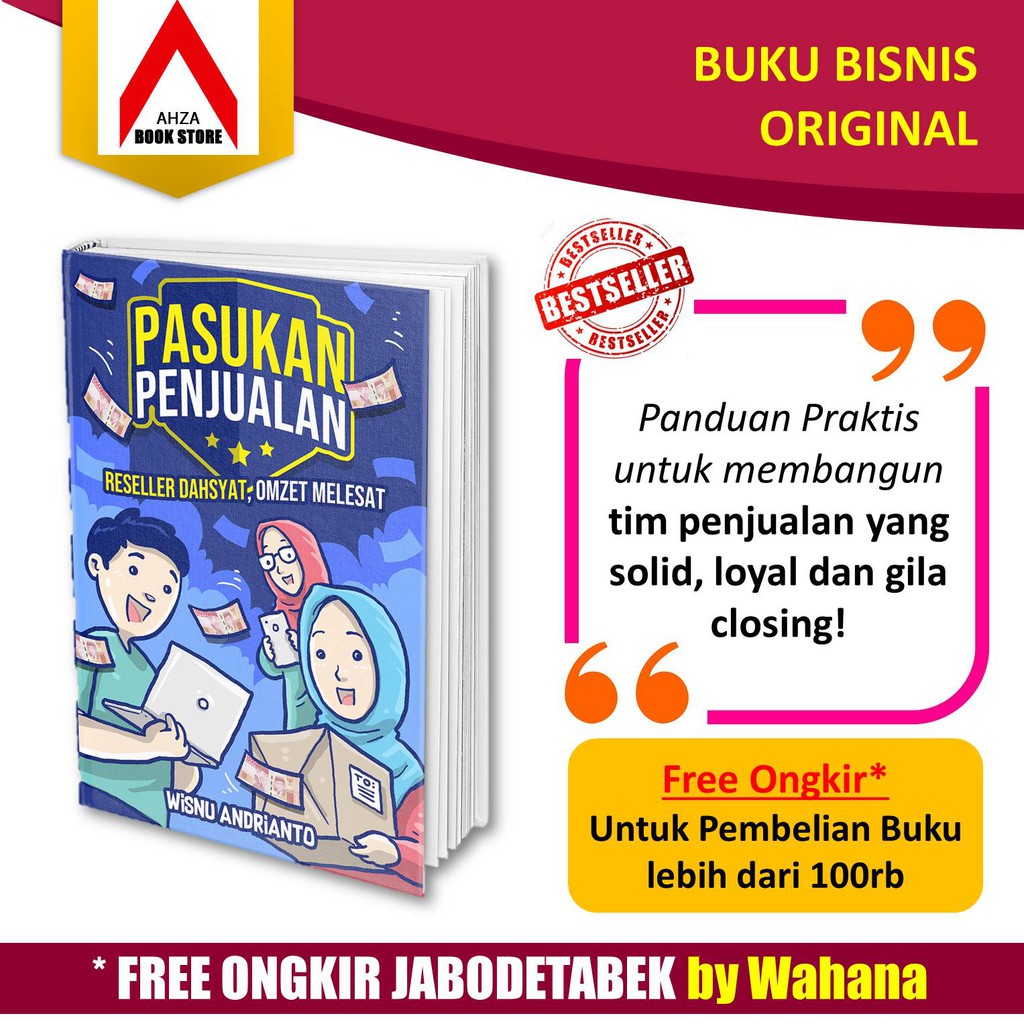 Jual Buku Bisnis Pasukan Penjualan Reseller Dahsyat Omzet Melesat  Indonesia|Shopee Indonesia