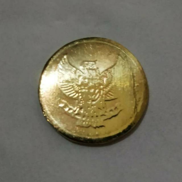 Koin Emas Gambar Soekarno Sukarno 1818 dan Garuda Bahan Kuningan | Shopee  Indonesia