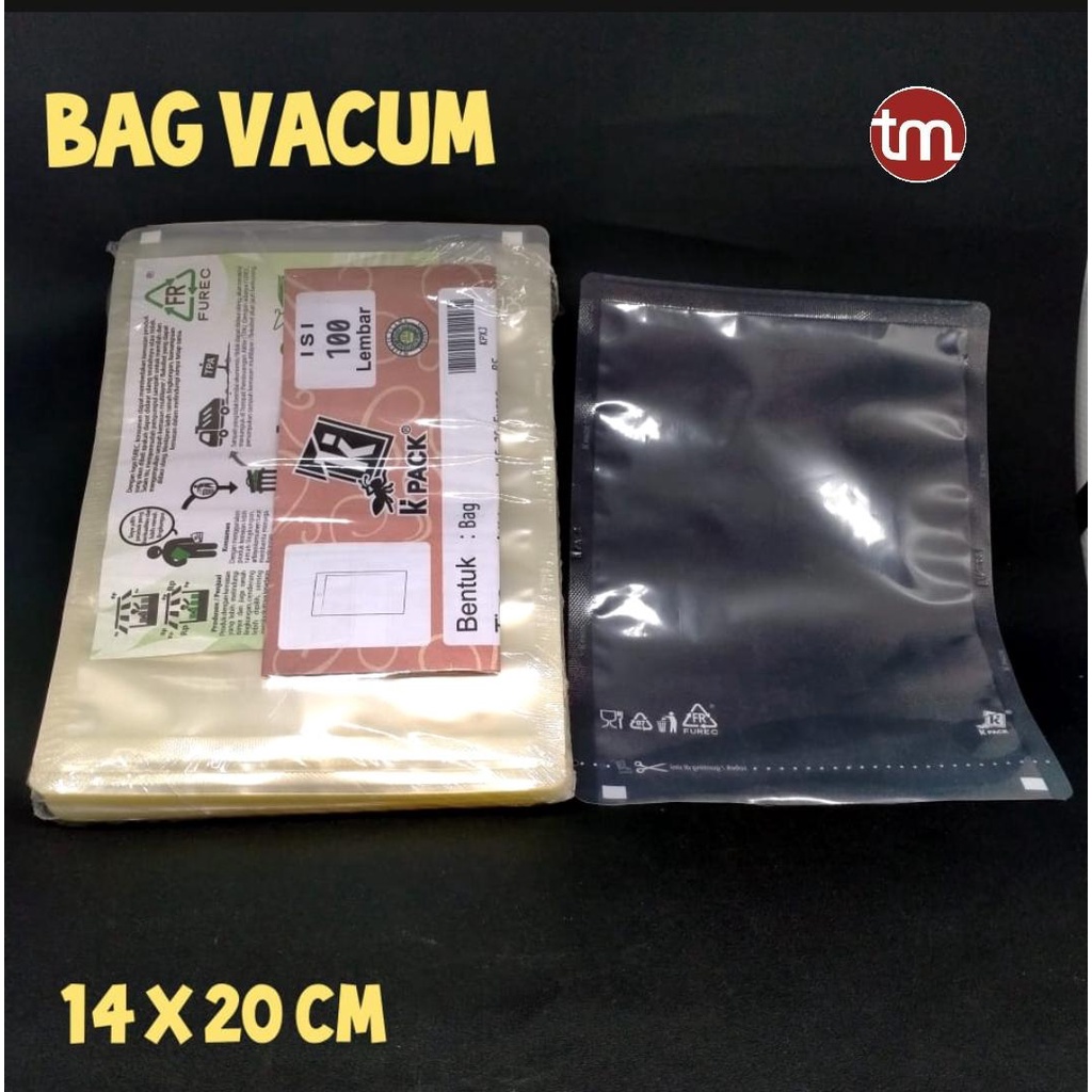 VAKUMPACK 14X20 CM PLASTIK KEMASAN VAKUM VACUUM FROZEN FOOD | Shopee  Indonesia