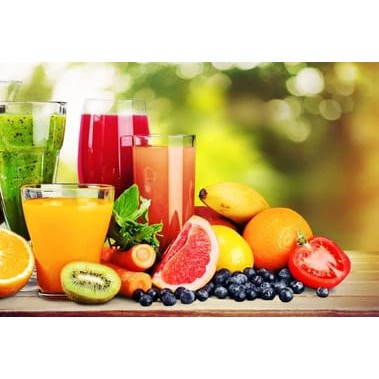 Wallpaper Dinding 3D Custom Murah Berkualitas Gambar Jus Buah-Buahan |  Shopee Indonesia