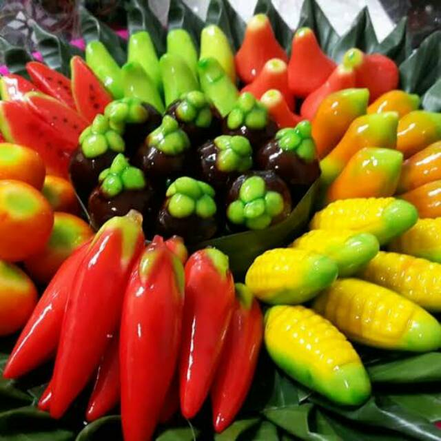 Kue Tampah khusus Kue Thailand Fantasi Buah Halal | Shopee Indonesia