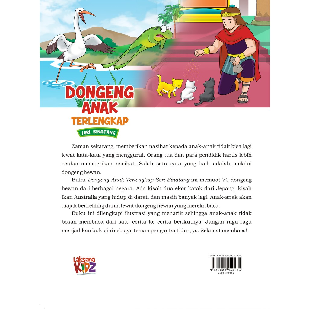 Buku Dongeng Anak Terlengkap Seri Binatang - Saufa | Shopee Indonesia