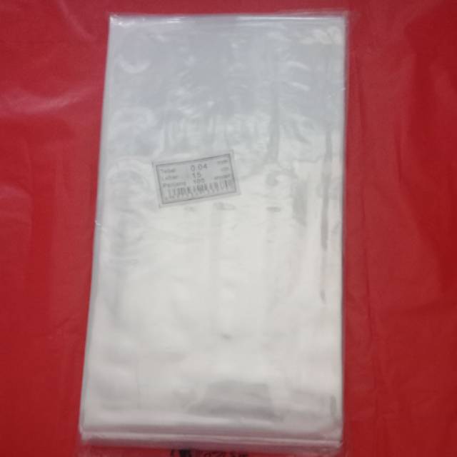 Plastik rol tebal 0.04mm 5cm s/d 15 cm panjang 100 meter | Shopee Indonesia
