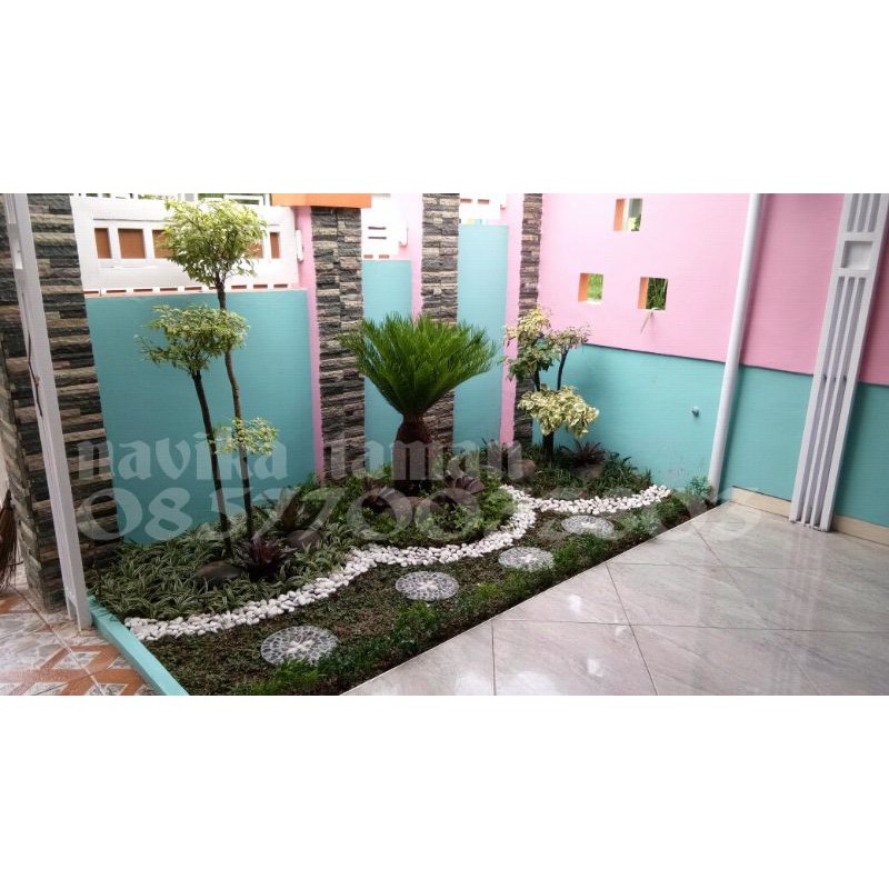 Paket Pembuatan Taman Minimalis / Renovasi Taman / Dekorasi Taman Depan  Rumah Minimalis | Shopee Indonesia