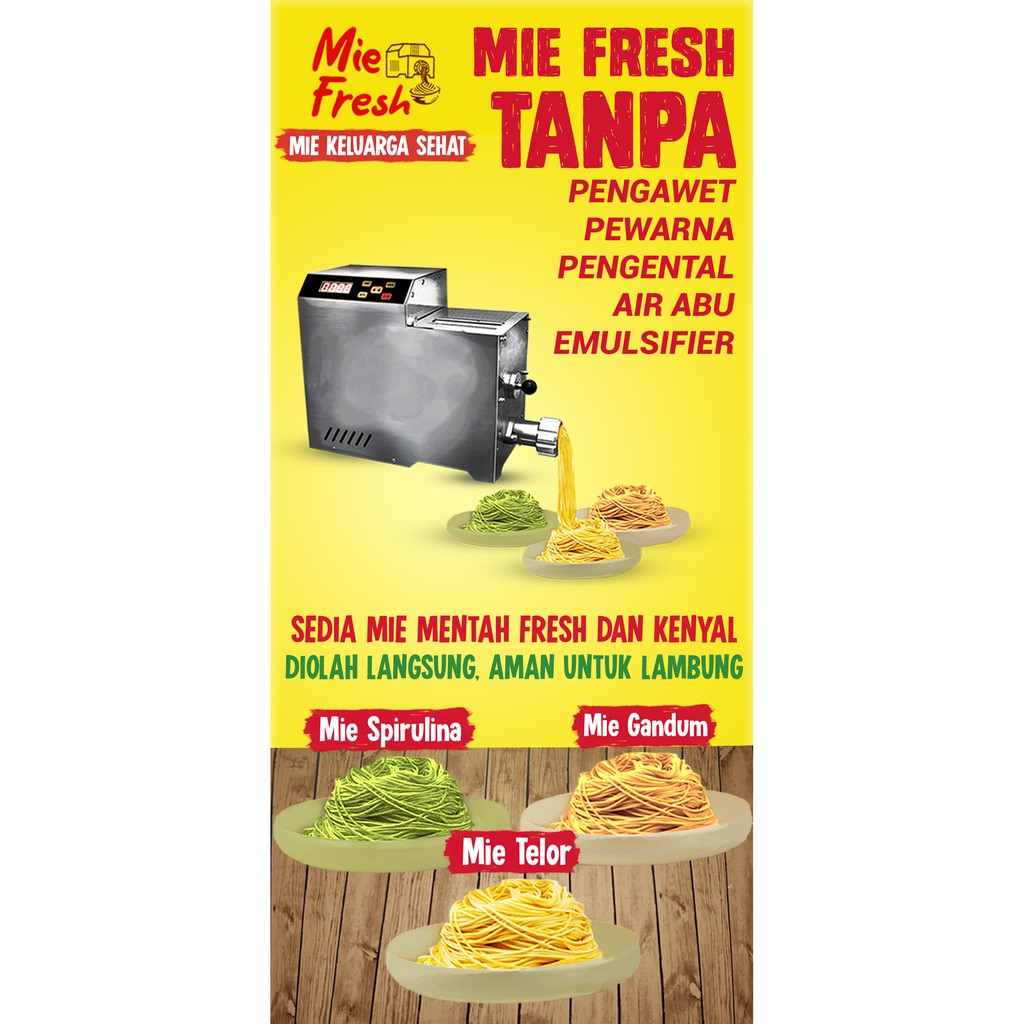 Mie Hijau Spirulina - Mentah Fresh 1000 Gr | Shopee Indonesia