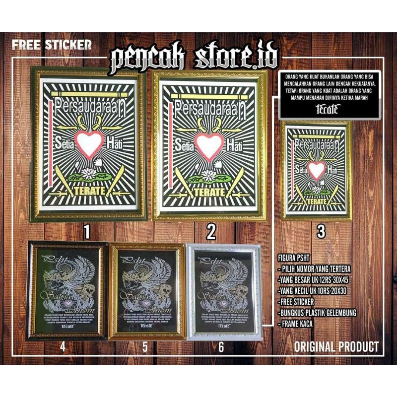 Harga Pigura Psht Terbaru Oktober 2021 | BigGo Indonesia