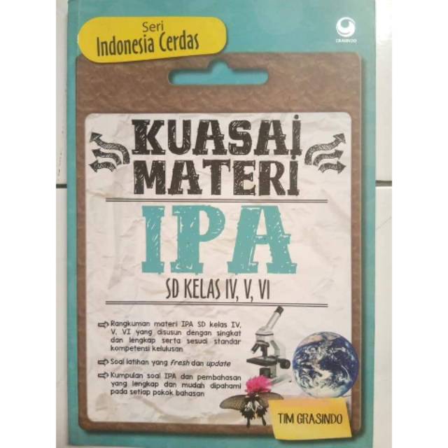 Buku KUASAI MATERI IPA UNTUK KELAS 4, 5, 6 SD/MI | Shopee Indonesia