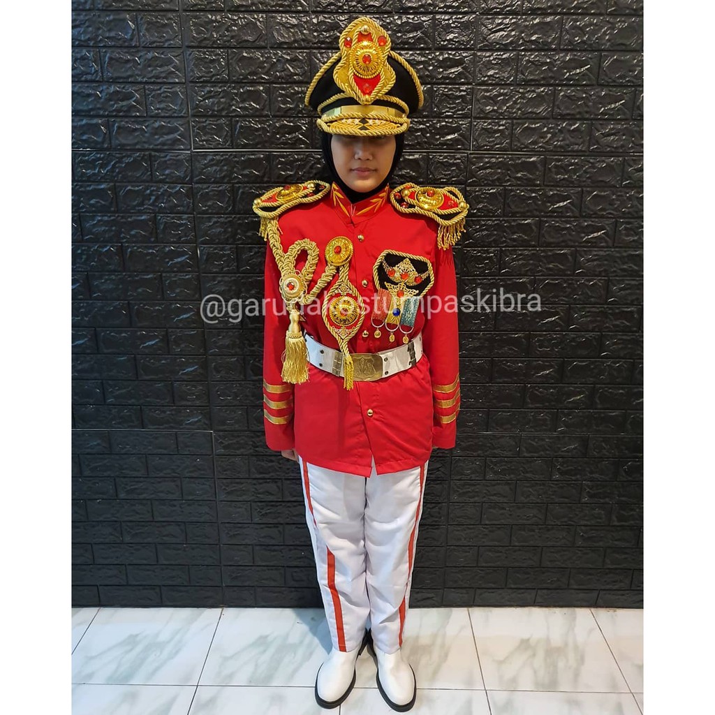 Jual PAKET KOSTUM PASKIBRA 1 Indonesia|Shopee Indonesia