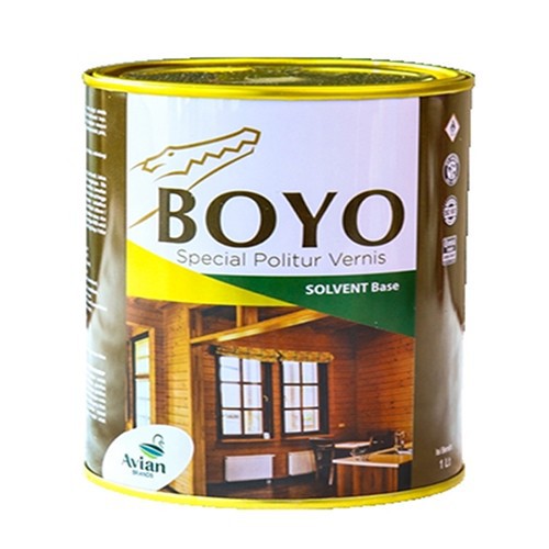 POLITUR KAYU MERK BOYO 1 LTR by AVIAN | Shopee Indonesia