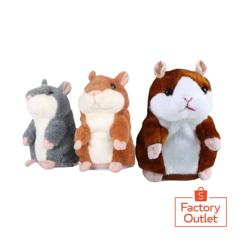 boneka hamster bisa bicara talking hamster mainan anak bayi dan bisa buat  kado birthday | Shopee Indonesia