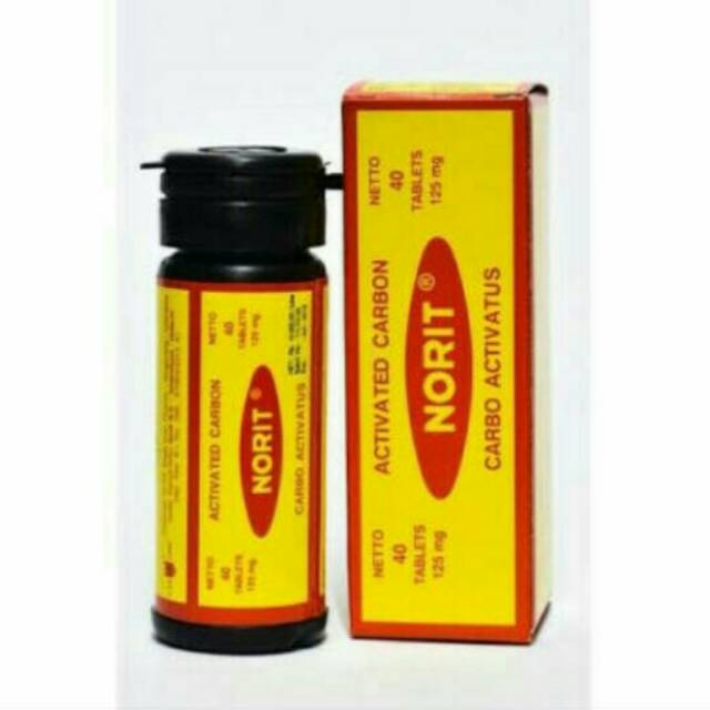 NORIT, ACTIVATED CARBON, KARBON AKTIF, DIARE KERACUNAN KEMBUNG | Shopee  Indonesia
