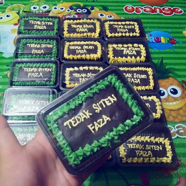 MINI TART BROWNIES KARAKTER | Shopee Indonesia