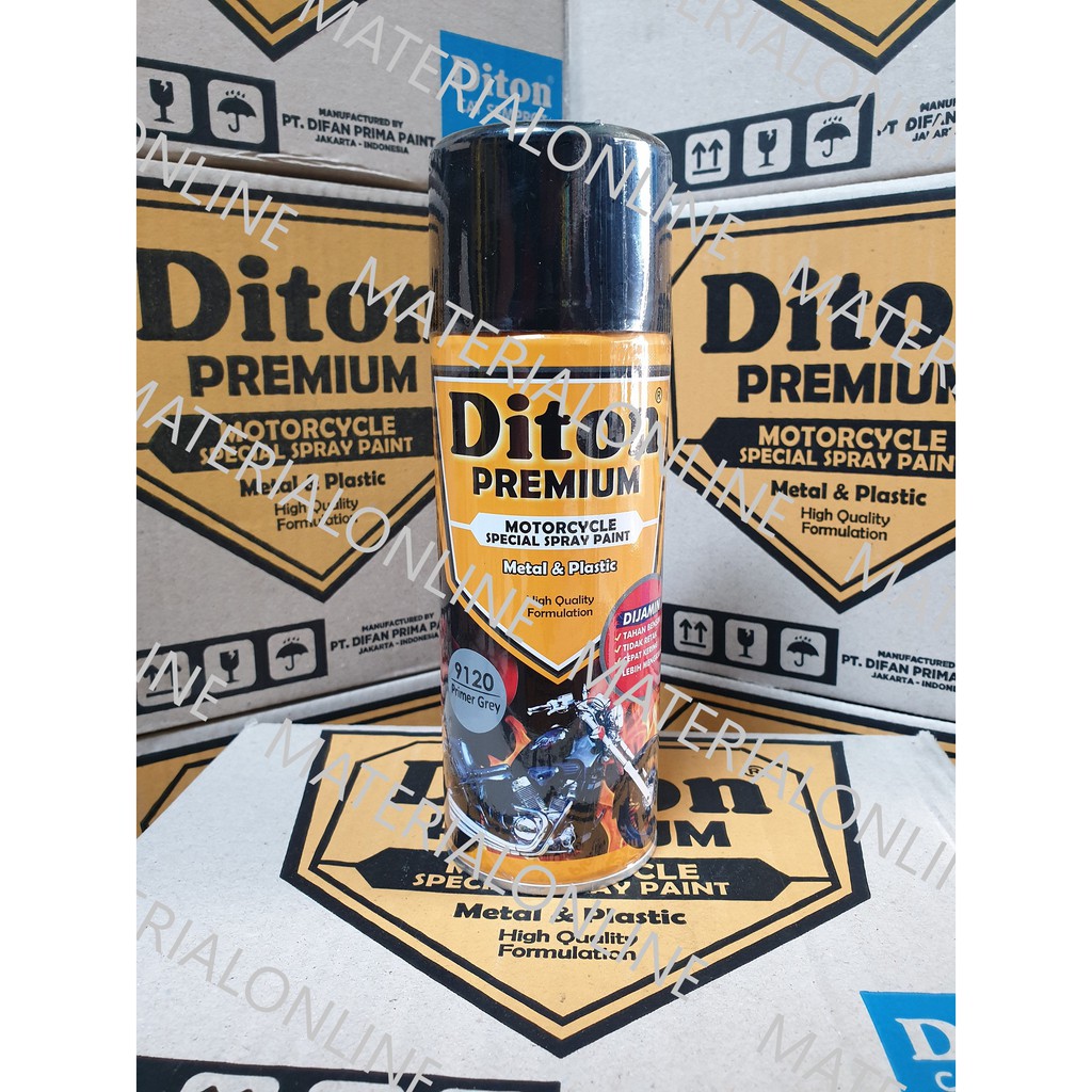 Pilox DITON PREMIUM Cat Dasar Epoxy Primer Grey Abu 9120 Bkn Samurai |  Shopee Indonesia