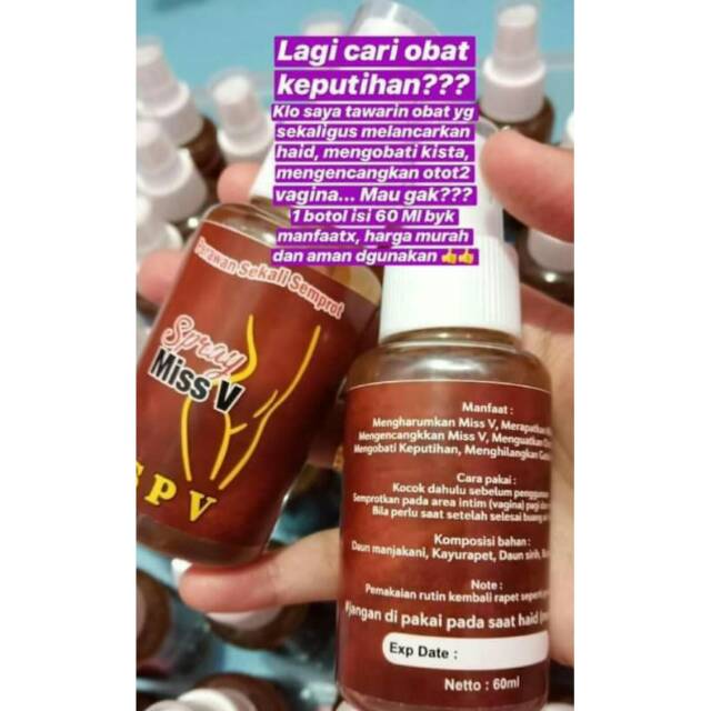 Jual Spray miss V Indonesia|Shopee Indonesia