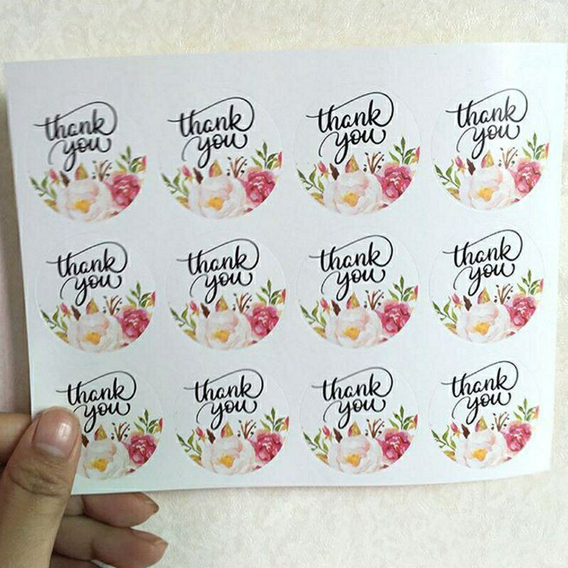 Jual Tuku17 Label Segel Stiker Thank You Sticker Ucapan Terima Kasih Terimakasih Thankyou Sovenir Hampers Indonesia|Shopee Indonesia 800_X_800_jpg
