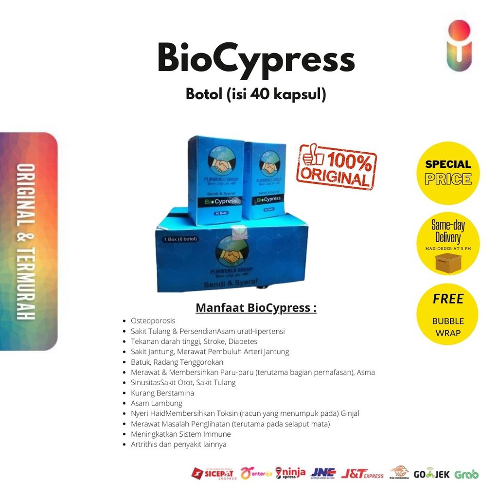 Jual BioCypress PLM World Original Ramuan Tradisional Kesehatan Pria dan  Wanita Indonesia|Shopee Indonesia