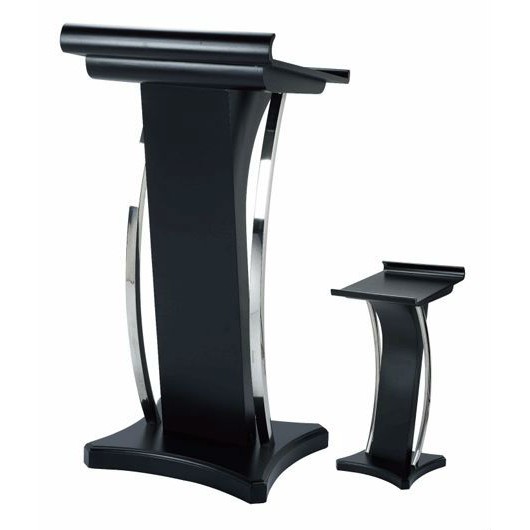 Jual Podium Jati Stock Minimalis Stainles Lengkung Samping Saja | Shopee  Indonesia