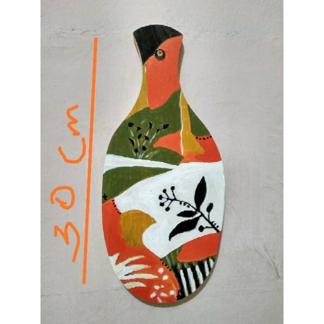 Jual Lukisan Di Atas Talenan Kayu, Hiasan Dinding Indonesia|Shopee Indonesia 640_X_640_jpg