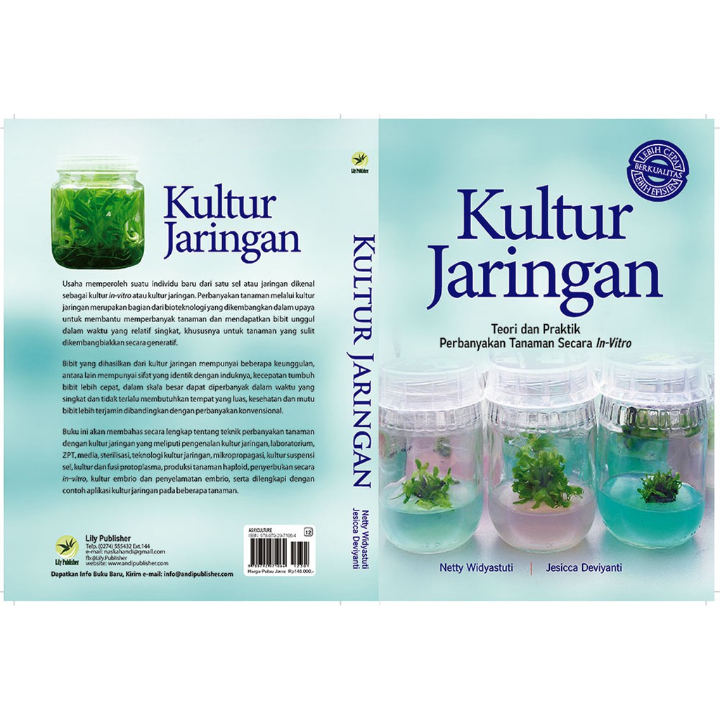 Kultur Jaringan, Teori Dan Praktis Perbanyak Tanaman Secara In-Vitro |  Shopee Indonesia