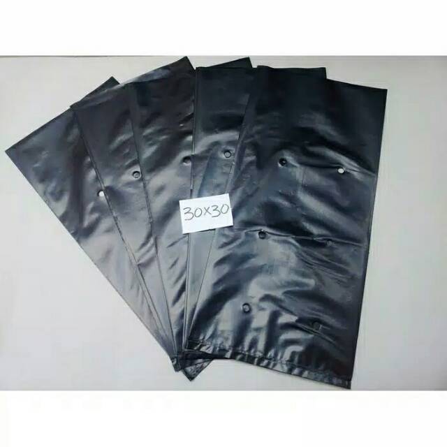 1 plastik POLIBAG POLYBAG POLIBEK 30x30 hitam MEDIA TANAM - u pot kantong  semai bibit tanaman - Polibag Hitam Kolibet Media Tanam Polibek | Shopee  Indonesia