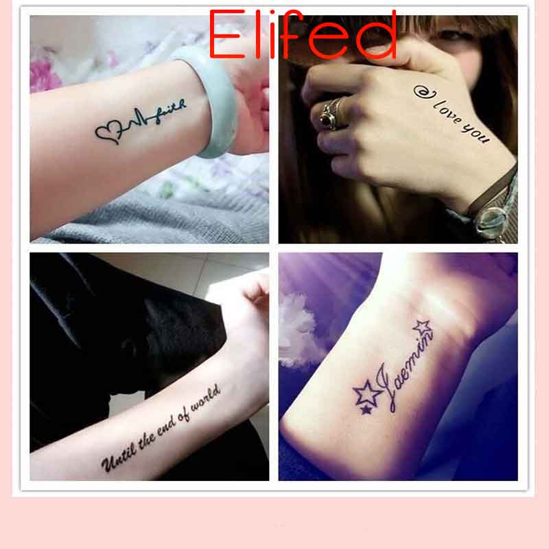 À Prova D 'Água Adesivo De Tatuagem Temporária Do Corpo Amor Onda Tatto Tatuagem Pequeno Tamanho Adesivos Tatoo Flash Falso Tatuagens Falsas Para As Mulheres Menina | Shopee Brasil 800_x_800_jpg