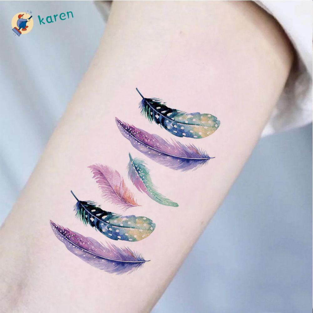 Kr Falso Tatuaje Impermeable Piernas Cuerpo Brazo Debajo Del Pecho Hombro Transferencia De Agua Temporal Pegatina Negro Rosa | Shopee México 1000_x_1000_jpg