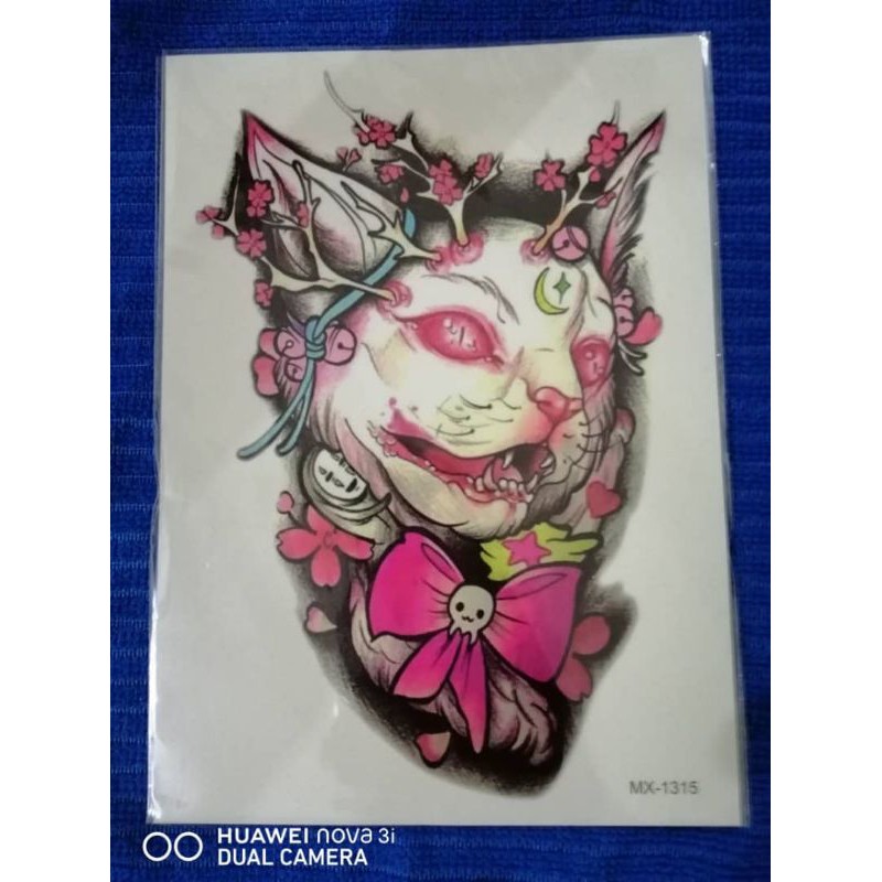 Tattoo Sticker Water Proofing Good Quality *Ready Stock* | Shopee Malaysia 800_x_800_jpg