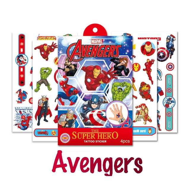 Kids Tattoo Sticker Toys For Kids Mainan Murah Diy Toys For Boys Toys For Girls 儿童贴子儿童纹身贴纸 | Shopee Malaysia 640_x_640_jpg