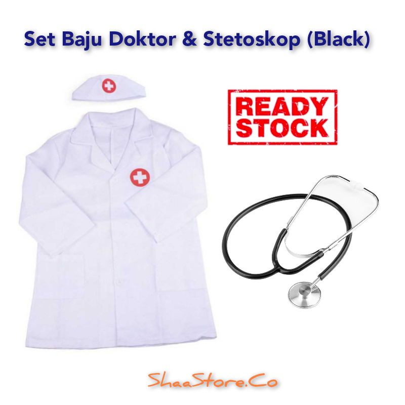 Buy Set Baju Doktor Budak Doctor Coat Costume Uniform &amp; Medical Toys |  SeeTracker Malaysia