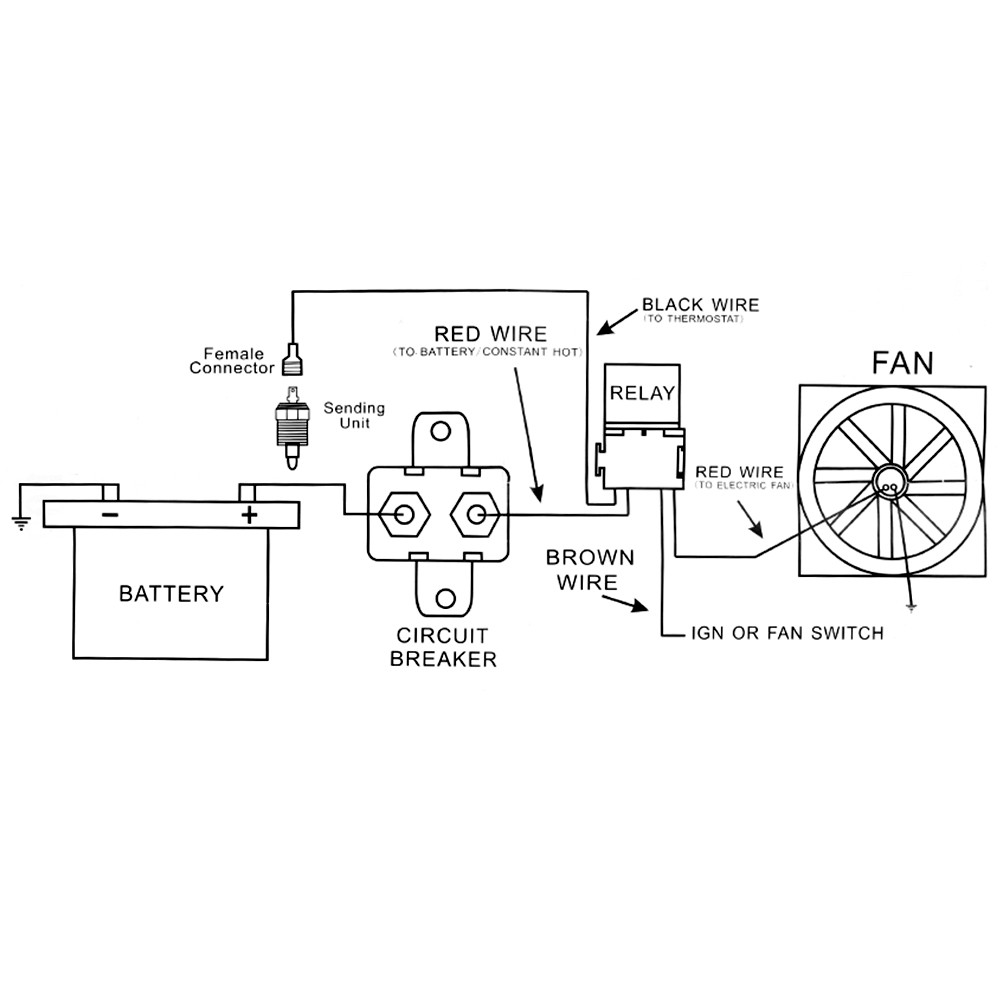 Electric Car Fan Wiring Diagram