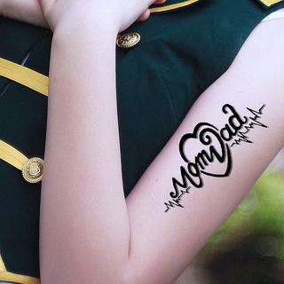 Mom Dad With Magnet Tattoo Sticker Waterproof With Temporary Body Tattoo | Shopee India 320_x_320_jpg