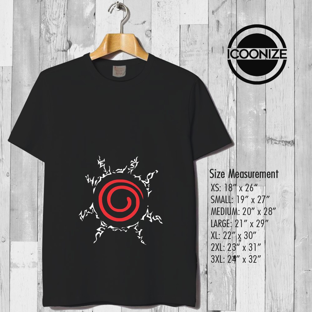 Naruto Seal Tattoo Nine Tailed Beast Tees Shirt Tees | Shopee Philippines 1000_x_1000_jpg