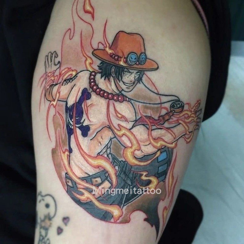 Anime One Piece Tattoo Tattoo Stickers Luffy Zoro Trafalgar Law Tattoo Sticker Waterproof Diy Sticker Color Tattoo Cospl | Shopee Philippines 800_x_800_jpg