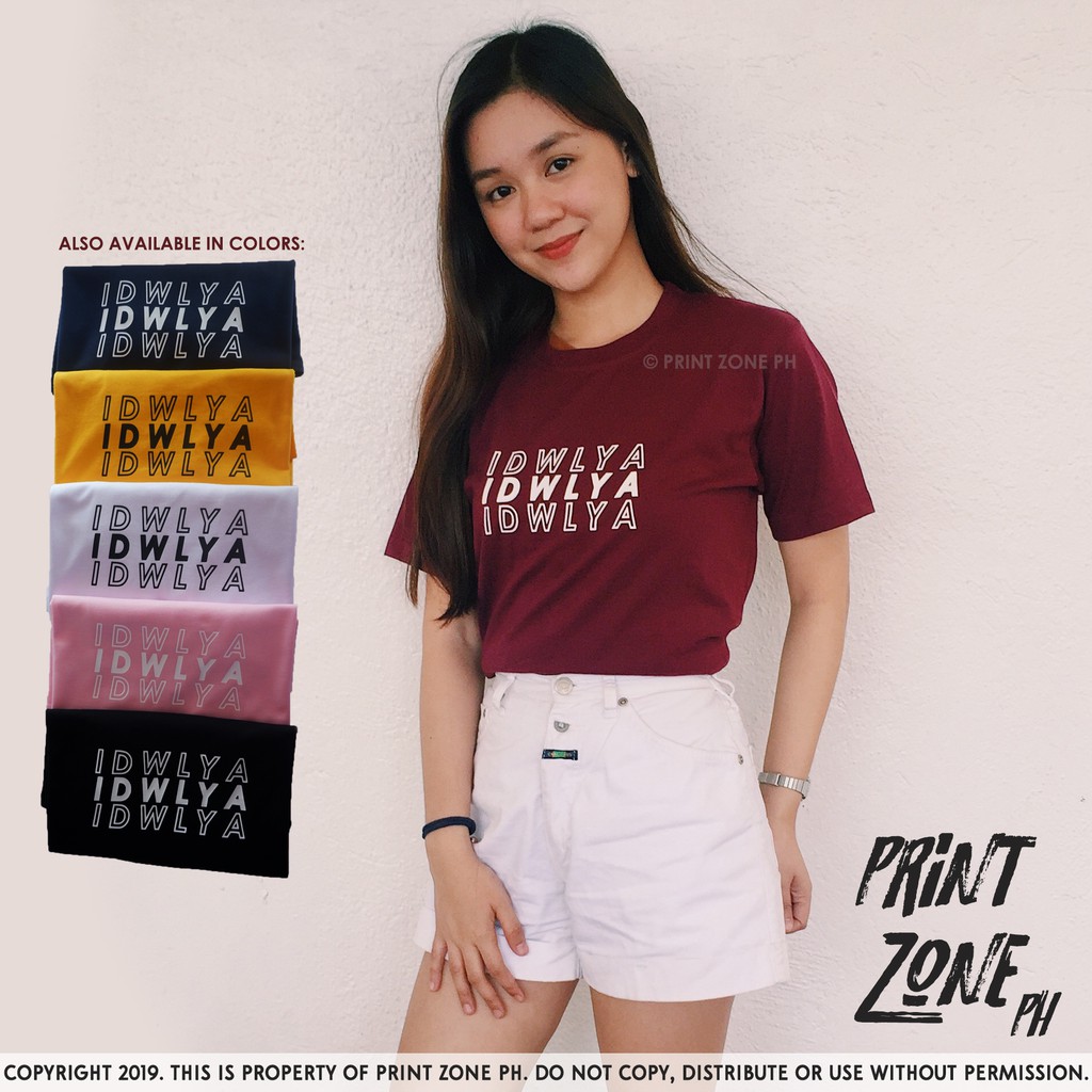 LANY Shirt - IDWLYA I Dont Wanna Love You Anymore | Shopee Philippines