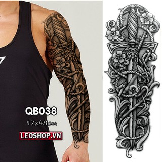 Hình Xăm Dán Kín Tay Thanh Kiếm (Phong Cách Âu) | Shopee Việt Nam 320_x_320_jpg