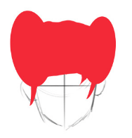 тутор как рисовать волосы