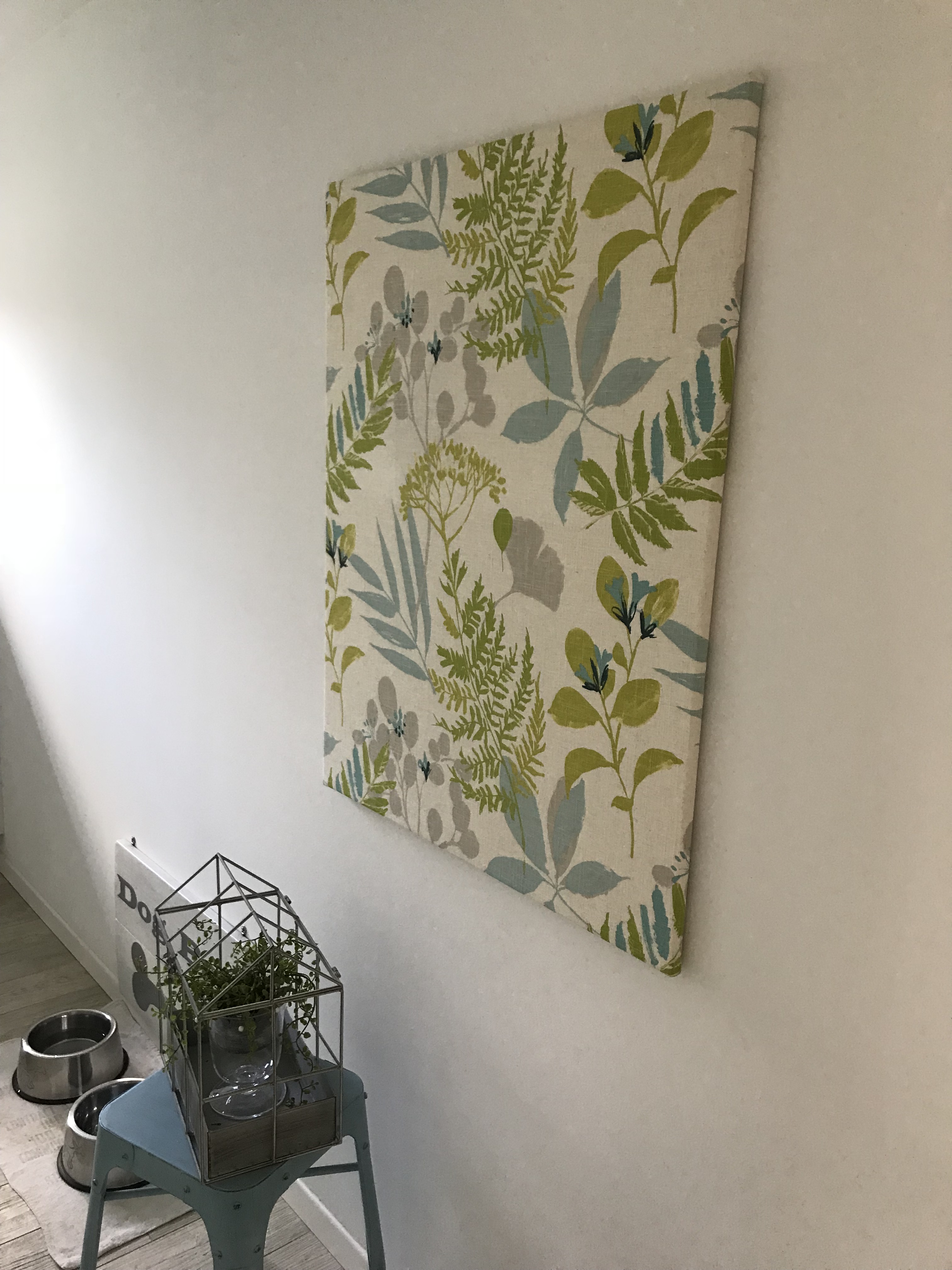 Diy Stoff Auf Leinwand Bild Schnelles Bild Fur Nichtkunstler Chalet8