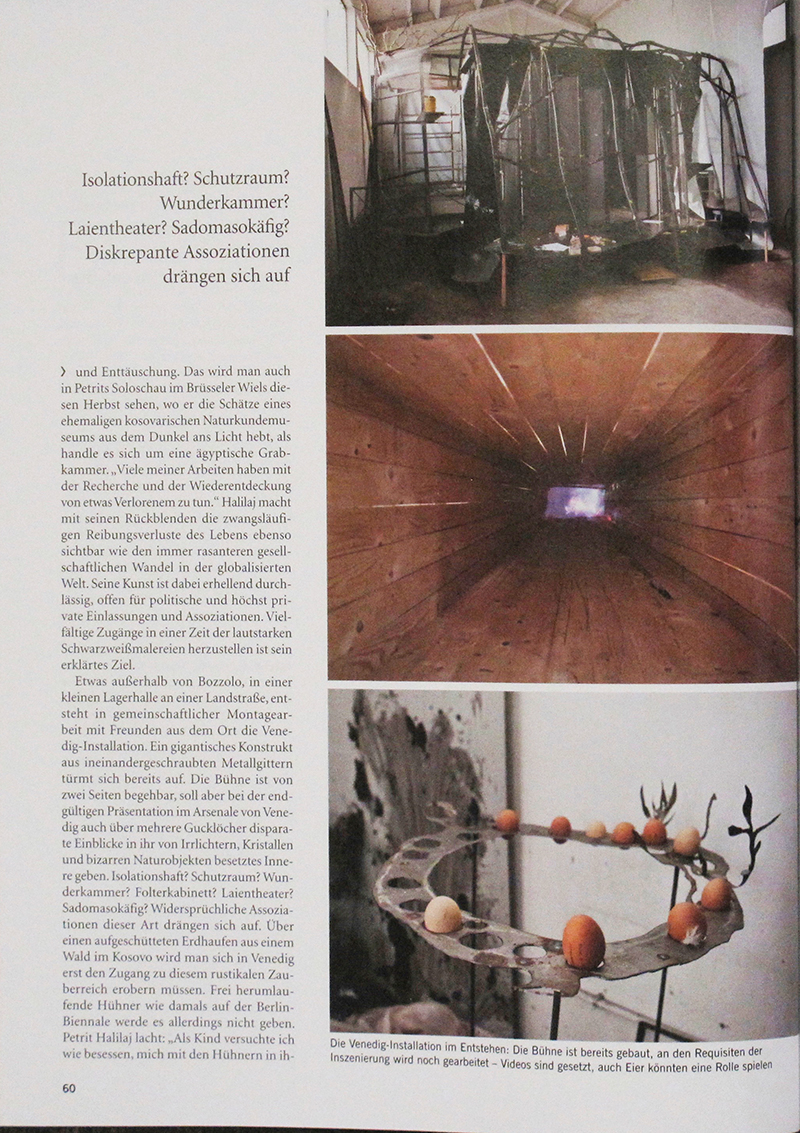 Press Kosovo Historienspiel By Birgit Sonna On Art Das Kunstmagazine German Only Chert Ludde