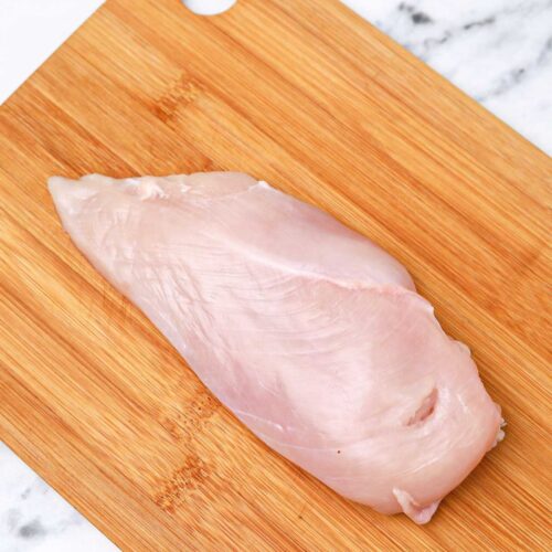 Top 32+ Wallpapers how to cut chicken breast into small pieces Sharp