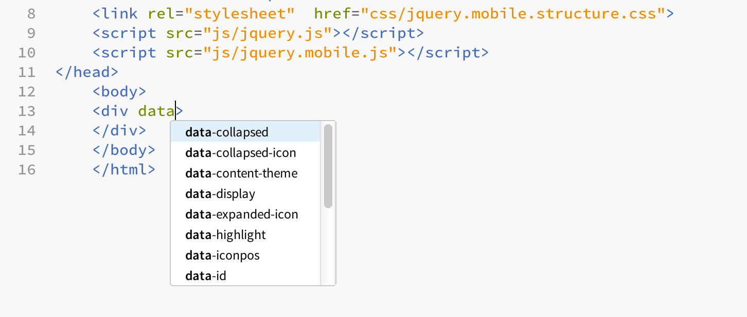 Jquery Mobile Prototype A