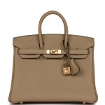 Her Birkin 25 Beige Marfa Togo Gold Hardware