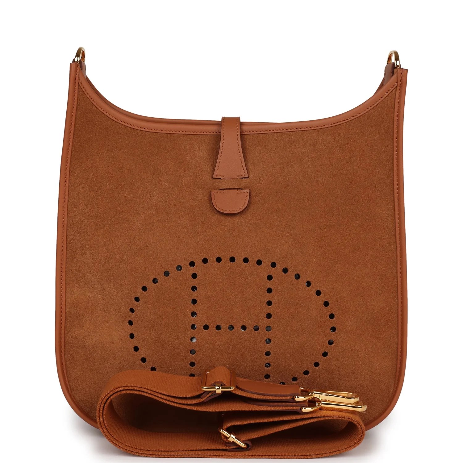 Her Evelyne III PM Gold Grizzly and Chamois Swift Gold Hardware