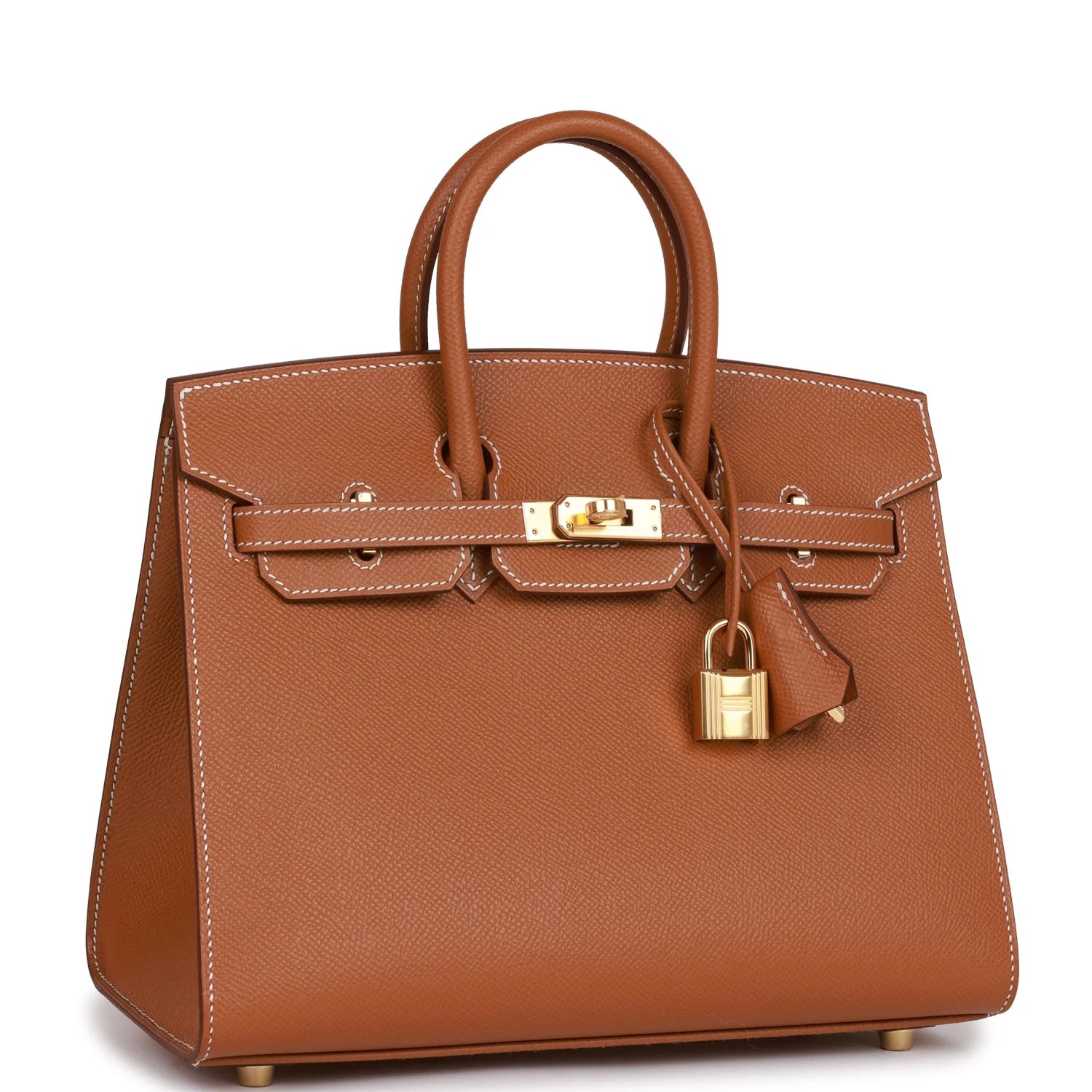 Her Birkin Sellier 25 Gold Epsom Gold Hardware