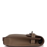 Her Kelly Depeches 25 Etoupe Togo Palladium Hardware