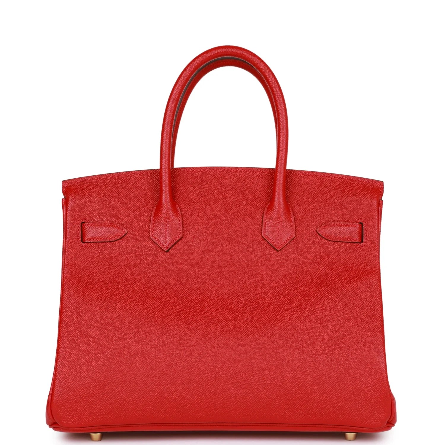 Her Birkin 30 Rouge Casaque Epsom Gold Hardware