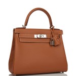 Her Kelly Retourne 28 Gold Evercolor Palladium Hardware