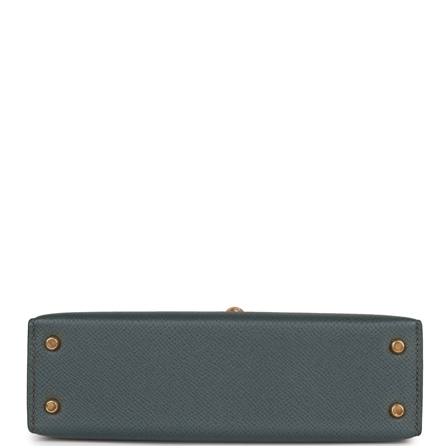 Her Kelly Sellier 20 Bleu Orage Epsom Gold Hardware